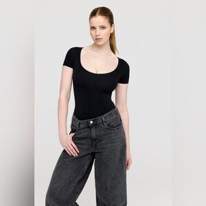 EmmyDeveaux Sleek Black Bodysuit